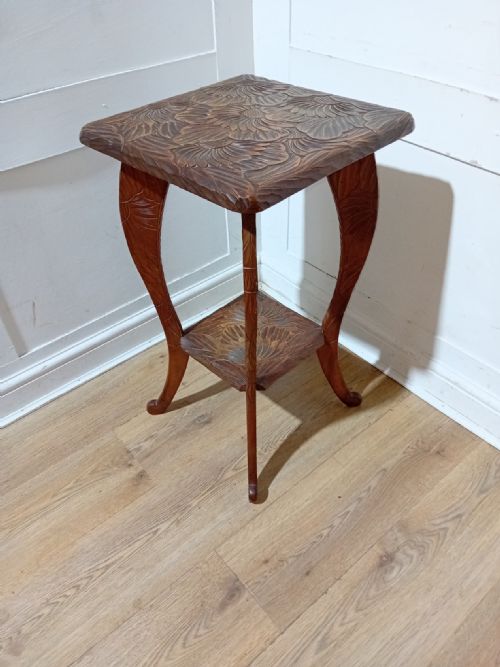 LIBERTY OF LONDON JAPANISM VICTORIAN SIDE TABLE - ADDITIONAL PHOTO 5