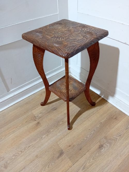 LIBERTY OF LONDON JAPANISM VICTORIAN SIDE TABLE - ADDITIONAL PHOTO 6