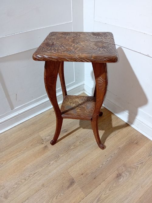 LIBERTY OF LONDON JAPANISM VICTORIAN SIDE TABLE - ADDITIONAL PHOTO 7