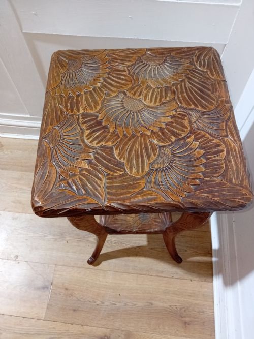 LIBERTY OF LONDON JAPANISM VICTORIAN SIDE TABLE - ADDITIONAL PHOTO 8