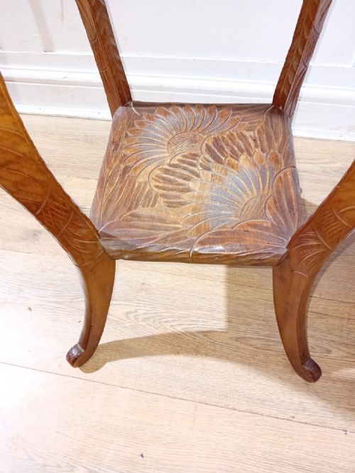 LIBERTY OF LONDON JAPANISM VICTORIAN SIDE TABLE - ADDITIONAL PHOTO 9