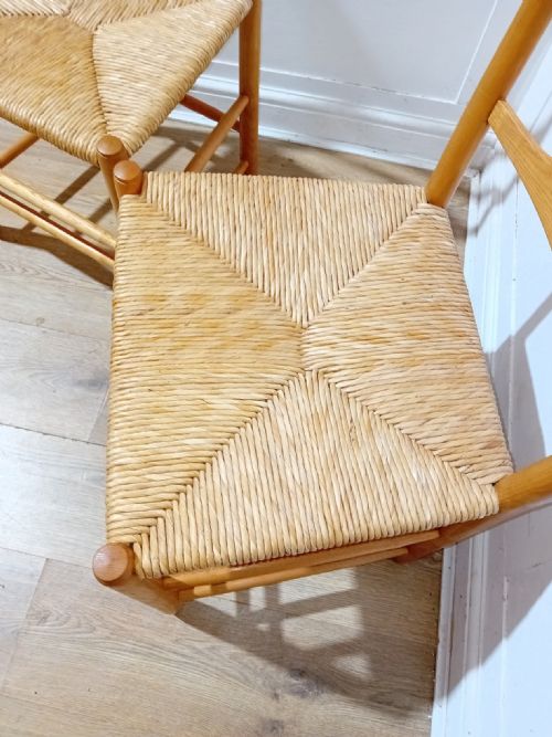 ARTS CRAFTS PAIR OF LAWRENCE NEAL CHAIRS - ADDITIONAL PHOTO 5