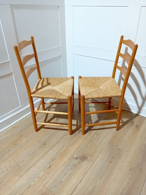 ARTS CRAFTS PAIR OF LAWRENCE NEAL CHAIRS - ADDITIONAL PHOTO 15
