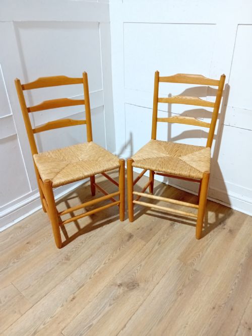 ARTS CRAFTS PAIR OF LAWRENCE NEAL CHAIRS - ADDITIONAL PHOTO 16