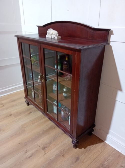 SHAPLAND PETTER MAHOGANY BOOCASE C1890 - ADDITIONAL PHOTO 2