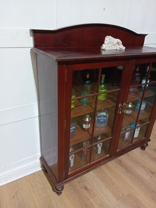 SHAPLAND PETTER MAHOGANY BOOCASE C1890 - ADDITIONAL PHOTO 4