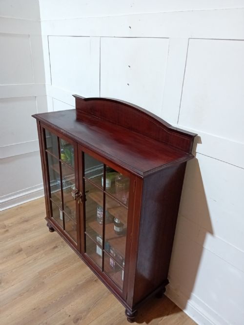 SHAPLAND PETTER MAHOGANY BOOCASE C1890 - ADDITIONAL PHOTO 5