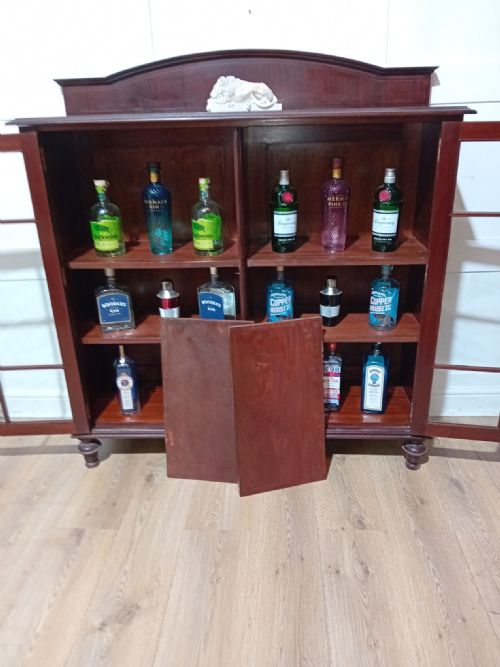 SHAPLAND PETTER MAHOGANY BOOCASE C1890 - ADDITIONAL PHOTO 10