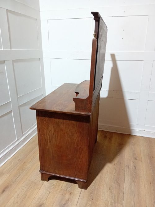 ARTS CRAFTS HARRIS LEBUS OF LONDON OAK DRESSING CHEST C18801900 - ADDITIONAL PHOTO 11
