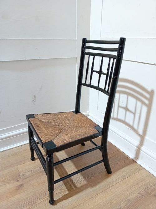 LIBERTY OF LONDON FORD MADDOX BROWN CHILDS CHAIR C1880 - ADDITIONAL PHOTO 1