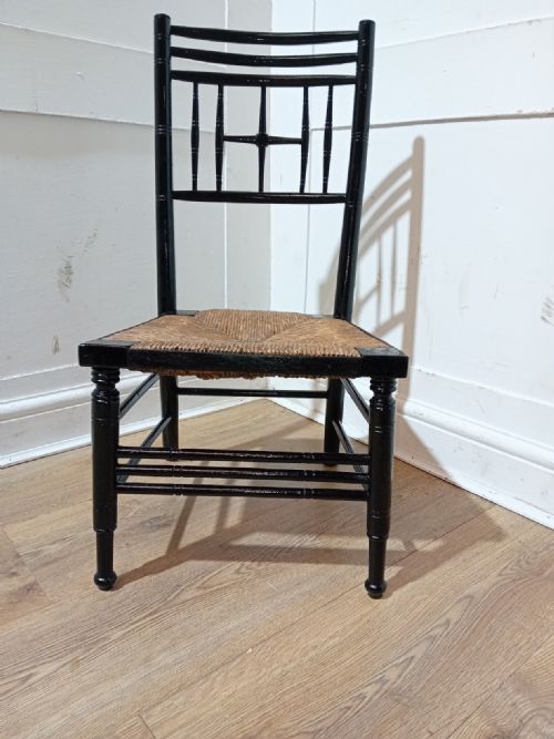 LIBERTY OF LONDON FORD MADDOX BROWN CHILDS CHAIR C1880 - ADDITIONAL PHOTO 4