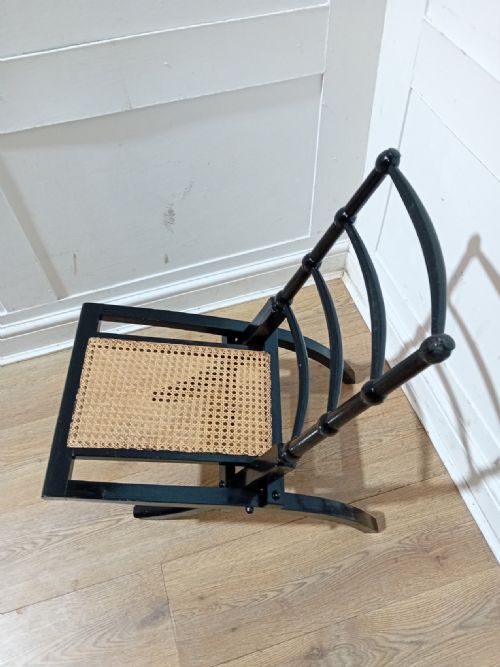 E W GODWIN AESTHETIC MOVEMENT EBONISED CHAIR 1875 - ADDITIONAL PHOTO 7
