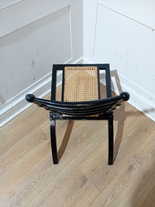 E W GODWIN AESTHETIC MOVEMENT EBONISED CHAIR 1875 - ADDITIONAL PHOTO 8