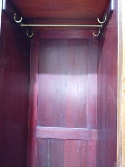 JAS SCHOOLBRED SUPERIOR QUALITY MAHOGANY WARDROBE C1895 - ADDITIONAL PHOTO 10
