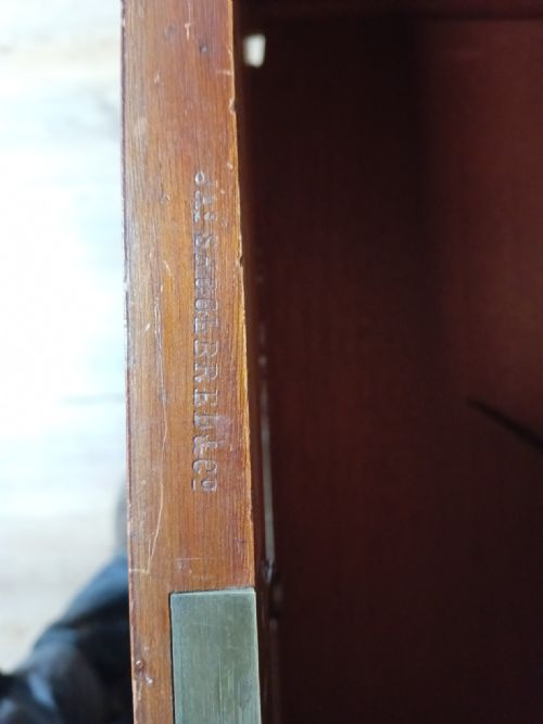 JAS SCHOOLBRED SUPERIOR QUALITY MAHOGANY WARDROBE C1895 - ADDITIONAL PHOTO 11