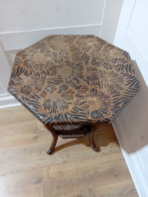 LIBERTY OF LONDON VICTORIAN JAPANISM SOFA TABLE - ADDITIONAL PHOTO 1