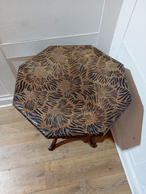 LIBERTY OF LONDON VICTORIAN JAPANISM SOFA TABLE - ADDITIONAL PHOTO 2