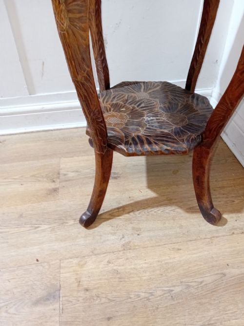 LIBERTY OF LONDON VICTORIAN JAPANISM SOFA TABLE - ADDITIONAL PHOTO 3