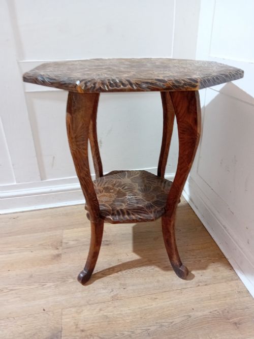 LIBERTY OF LONDON VICTORIAN JAPANISM SOFA TABLE - ADDITIONAL PHOTO 4