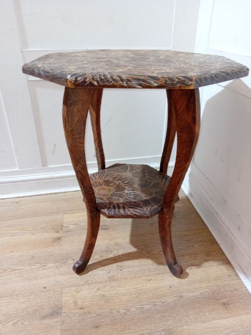 LIBERTY OF LONDON VICTORIAN JAPANISM SOFA TABLE - ADDITIONAL PHOTO 6