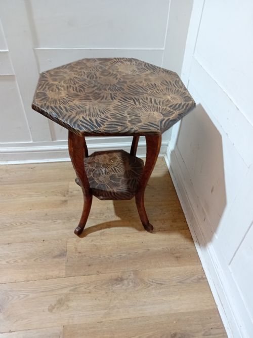 LIBERTY OF LONDON VICTORIAN JAPANISM SOFA TABLE - ADDITIONAL PHOTO 8