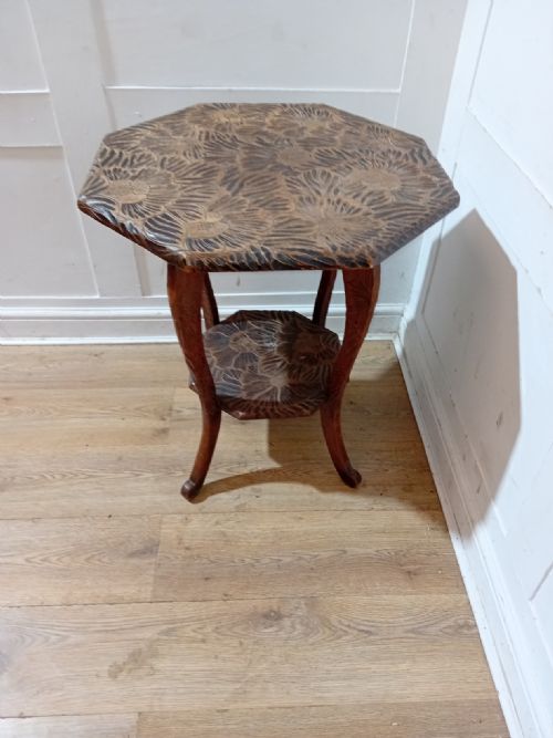 LIBERTY OF LONDON VICTORIAN JAPANISM SOFA TABLE - ADDITIONAL PHOTO 9