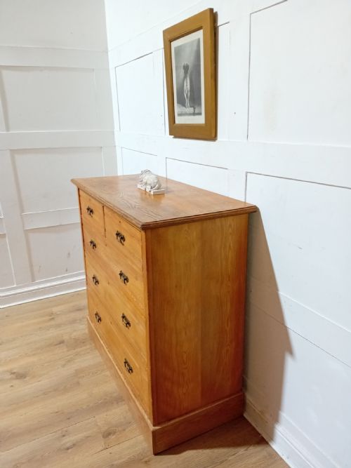 ANTIQUE ARTS CRAFTS ASH CHEST OF DRAWERS C187585 - ADDITIONAL PHOTO 3
