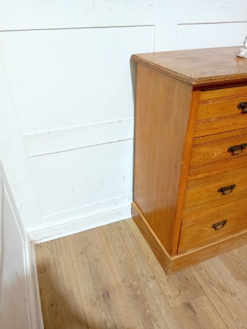 ANTIQUE ARTS CRAFTS ASH CHEST OF DRAWERS C187585 - ADDITIONAL PHOTO 7