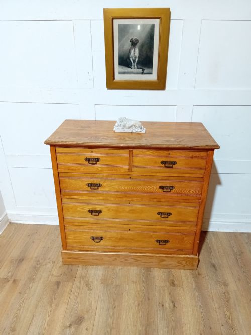 ANTIQUE ARTS CRAFTS ASH CHEST OF DRAWERS C187585 - ADDITIONAL PHOTO 8