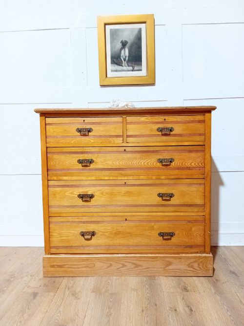 ANTIQUE ARTS CRAFTS ASH CHEST OF DRAWERS C187585 - ADDITIONAL PHOTO 10