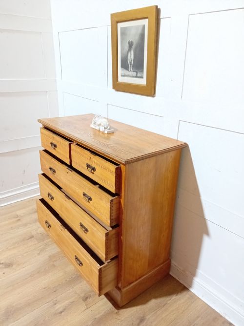 ANTIQUE ARTS CRAFTS ASH CHEST OF DRAWERS C187585 - ADDITIONAL PHOTO 12