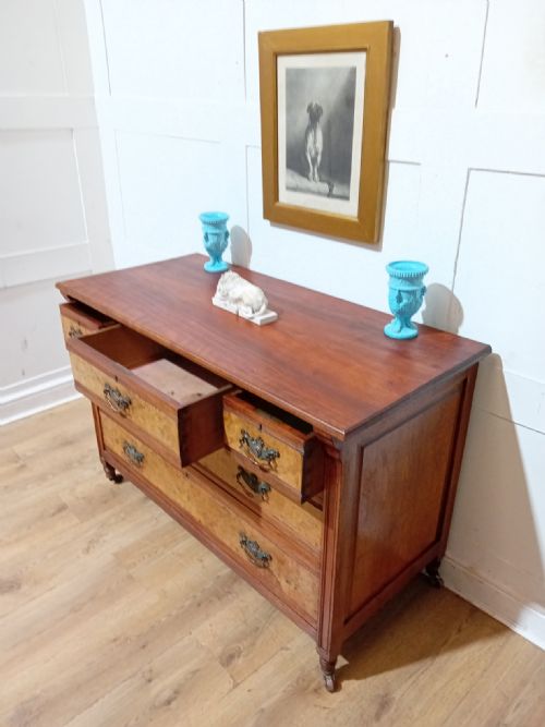 ANTIQUE VICTORIAN WALNUT CHEST OF DRAWERS C18585 - ADDITIONAL PHOTO 6