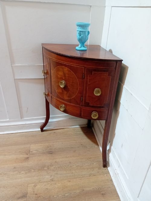 ANTIQUE GEORGE III CORNER COCKTAIL CABINET C17901800 - ADDITIONAL PHOTO 1
