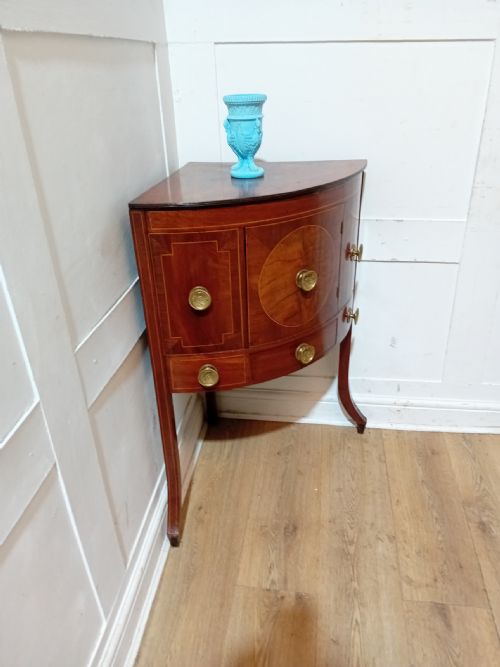 ANTIQUE GEORGE III CORNER COCKTAIL CABINET C17901800 - ADDITIONAL PHOTO 2
