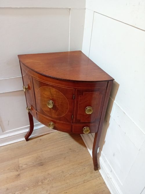 ANTIQUE GEORGE III CORNER COCKTAIL CABINET C17901800 - ADDITIONAL PHOTO 5