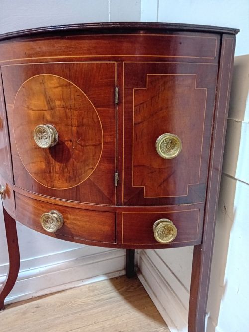 ANTIQUE GEORGE III CORNER COCKTAIL CABINET C17901800 - ADDITIONAL PHOTO 7