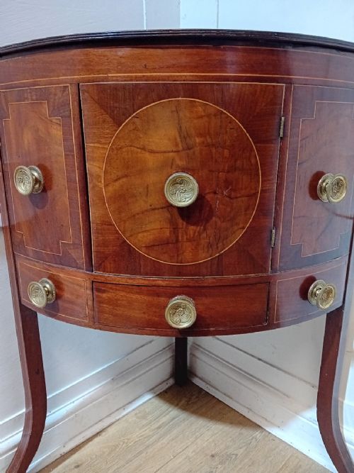 ANTIQUE GEORGE III CORNER COCKTAIL CABINET C17901800 - ADDITIONAL PHOTO 8