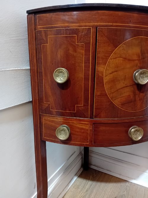 ANTIQUE GEORGE III CORNER COCKTAIL CABINET C17901800 - ADDITIONAL PHOTO 9