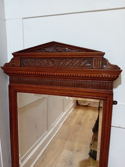 ANTIQUE ARTS CRAFTS WALNUT MIRROR C187585 - ADDITIONAL PHOTO 5