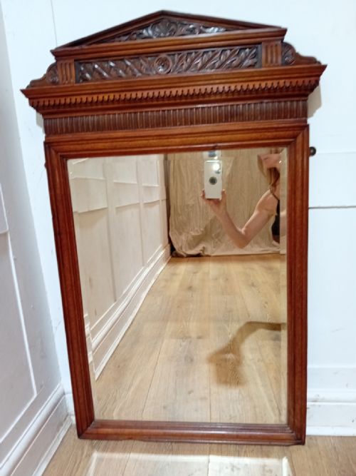 ANTIQUE ARTS CRAFTS WALNUT MIRROR C187585 - ADDITIONAL PHOTO 9