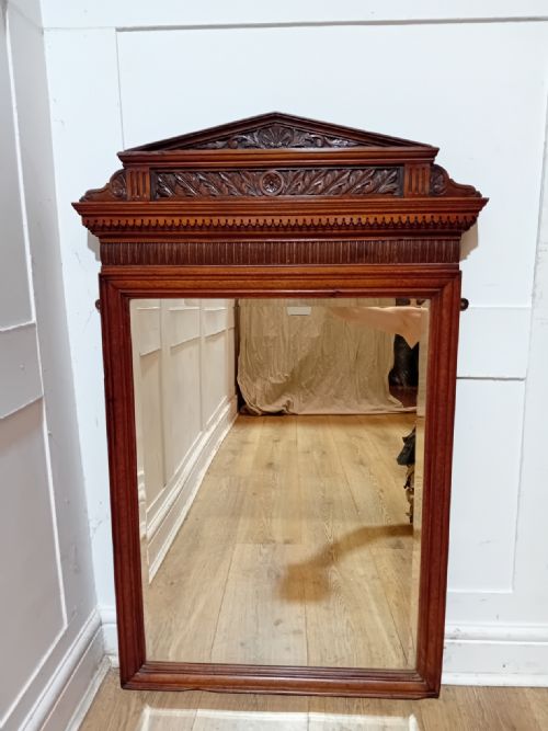 ANTIQUE ARTS CRAFTS WALNUT MIRROR C187585 - ADDITIONAL PHOTO 13