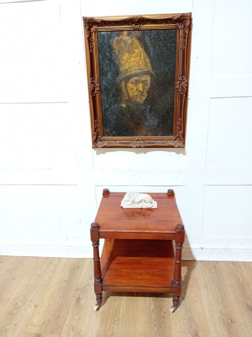 ANTQIUE VICTORIAN MAHOGANY SIDE TABLE C18801900 - ADDITIONAL PHOTO 4