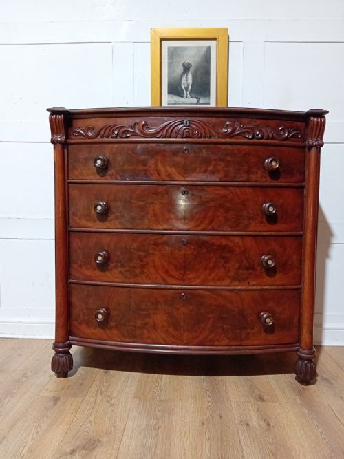SUPERIOR QUALITY WILLIAM IV CHEST OF DRAWERS C183037 - ADDITIONAL PHOTO 10