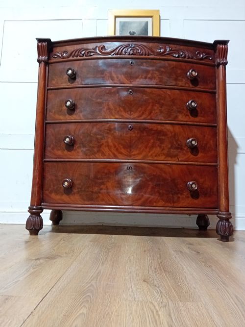 SUPERIOR QUALITY WILLIAM IV CHEST OF DRAWERS C183037 - ADDITIONAL PHOTO 11