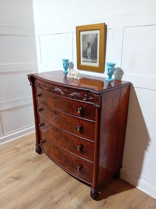 SUPERIOR QUALITY WILLIAM IV CHEST OF DRAWERS C183037 - ADDITIONAL PHOTO 12