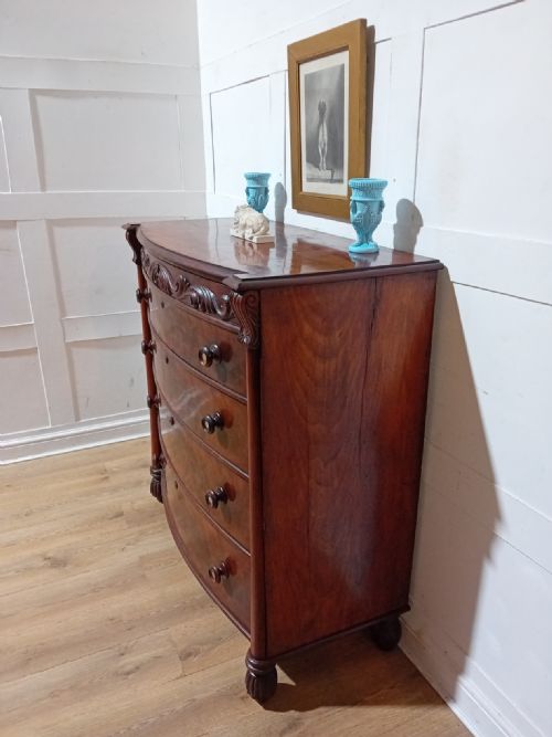 SUPERIOR QUALITY WILLIAM IV CHEST OF DRAWERS C183037 - ADDITIONAL PHOTO 13