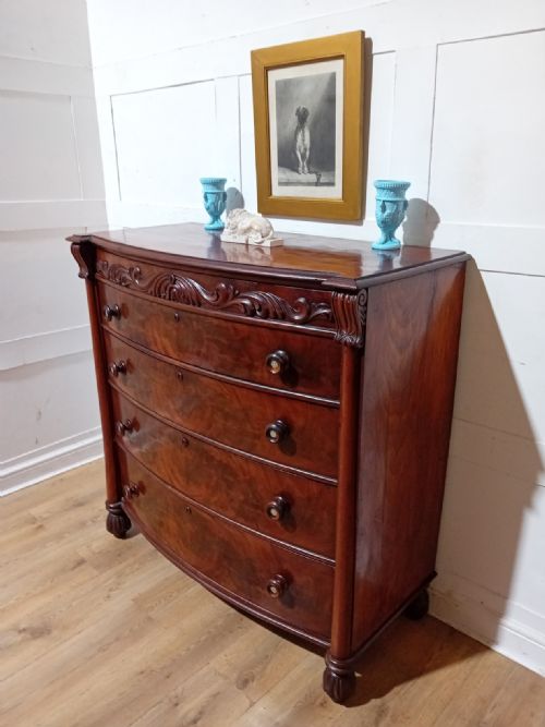 SUPERIOR QUALITY WILLIAM IV CHEST OF DRAWERS C183037 - ADDITIONAL PHOTO 14