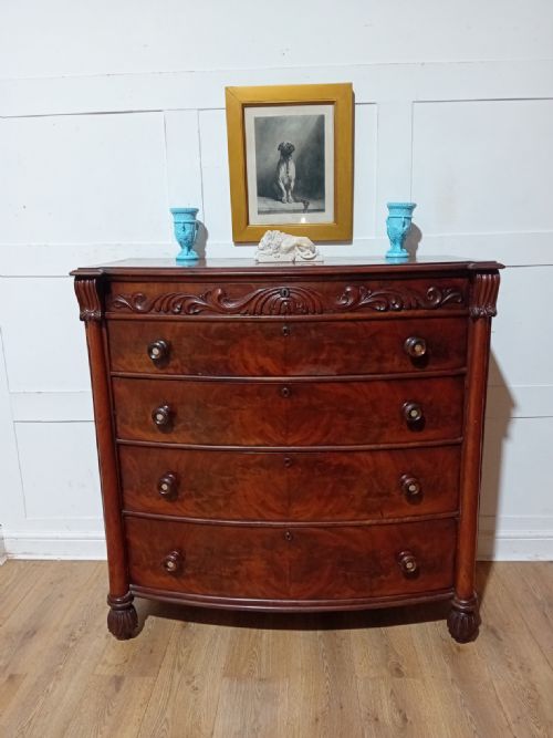 SUPERIOR QUALITY WILLIAM IV CHEST OF DRAWERS C183037 - ADDITIONAL PHOTO 15