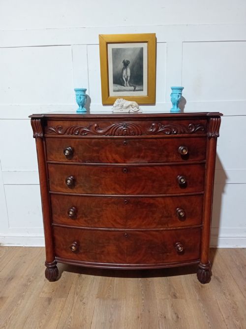 SUPERIOR QUALITY WILLIAM IV CHEST OF DRAWERS C183037 - ADDITIONAL PHOTO 16