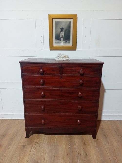 RARE C HINDLEY SUPERIOR QUALITY WILLIAMS IV CHEST OF DRAWERS C183037 - ADDITIONAL PHOTO 4